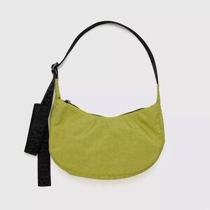 Baggu Mini Nylon Crescent Bag - Lemongrass